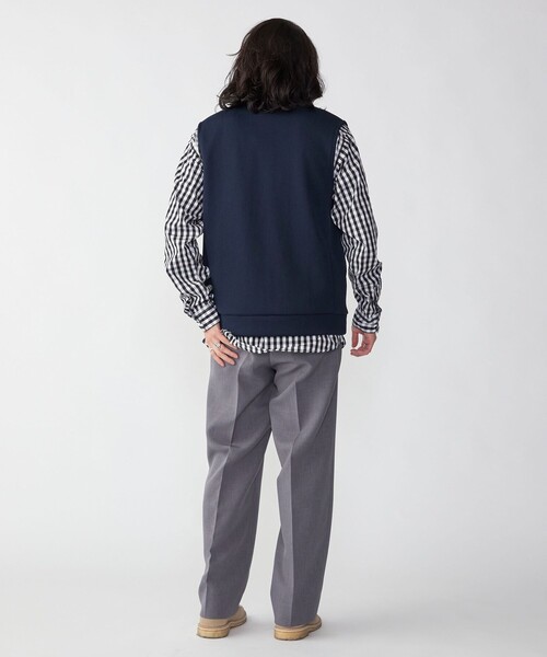 SHIPS（シップス） ベスト ジレ SHIPS: クォーターゲージ ハイジップ