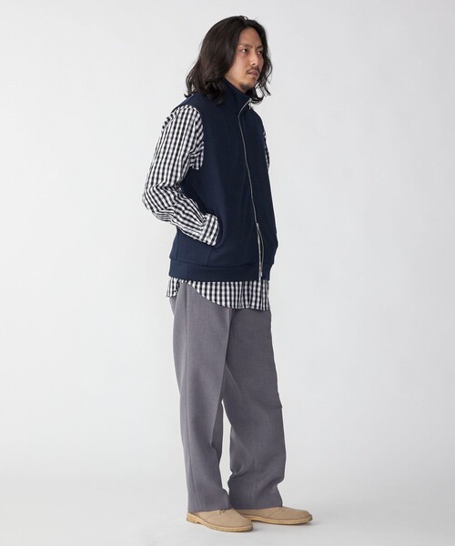 SHIPS（シップス） ベスト ジレ SHIPS: クォーターゲージ ハイジップ