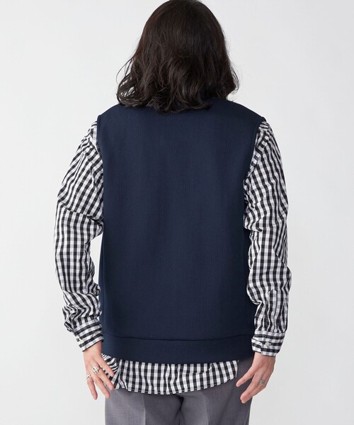 SHIPS（シップス） ベスト ジレ SHIPS: クォーターゲージ ハイジップ