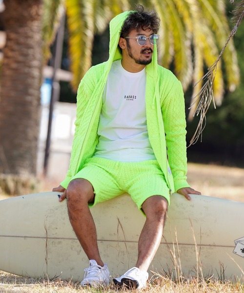 adamsJUGGLER（アダムスジャグラー） パーカー RTEGケーブルフェザー