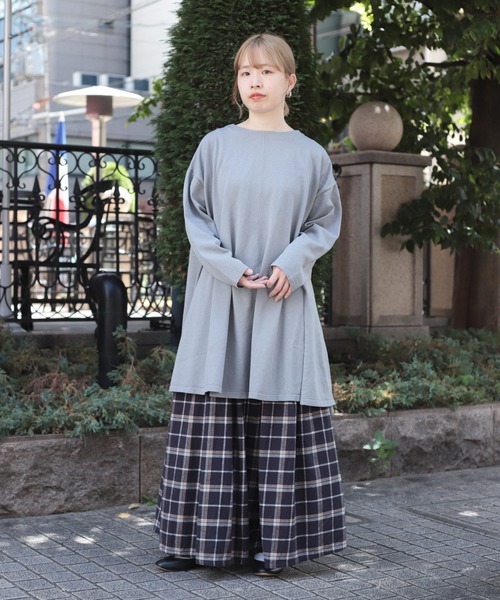 Brocante tシャツ 「Brocante / ブロカント」 ハイゲージニット ペタル