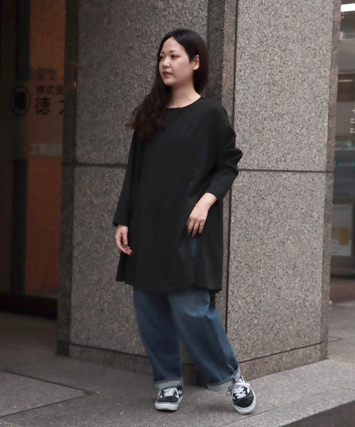 ダ*ー様 ♡♡アルベロベロブラックの半袖ニットチュニック 未使用に近い綺麗です♡ Brocante tシャツ 「Brocante / ブロカント」 ハイゲージニット ペタル