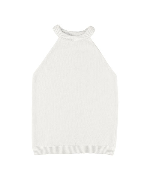 ALEXIA STAM (アリシアスタン) バックスリットタンクトップ ALEXIA STAM タンクトップ ノースリーブ Halterneck Back Slit