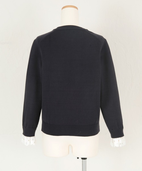 美品 FOXEY カフス付長袖ウールニット 2WAY 黒 サイズ40*CD162 ニット – ページ – FOXEY 公式オンラインブティック