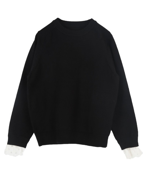 ur's（ユアーズ） ニット セーター 2wayレースカフスニット レディース