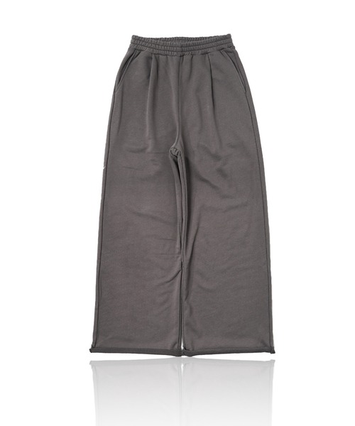 Laufer スウェットパンツ ジャージ 「Laufer」セミフレア カットオフ