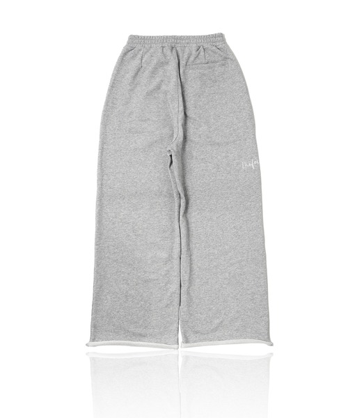 Laufer スウェットパンツ ジャージ 「Laufer」セミフレア カットオフ