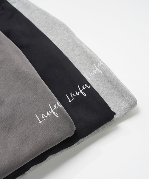 Laufer スウェットパンツ ジャージ 「Laufer」セミフレア カットオフ