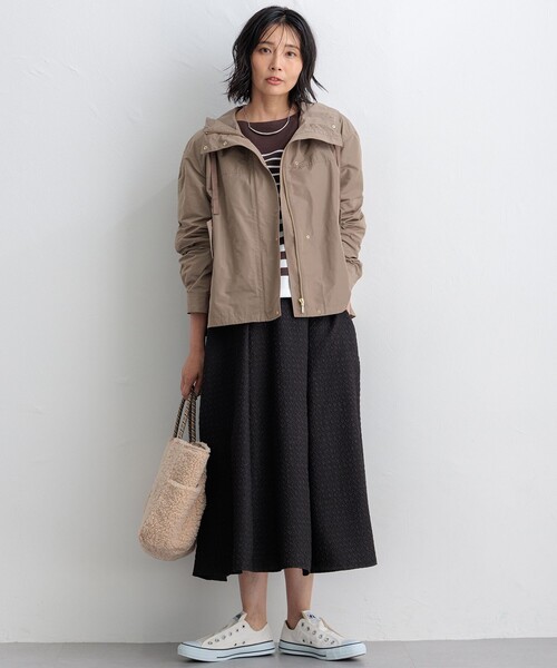 今季新品23区★【洗える】Armor-lux ベルスリーブボーダー カットソー 23区｜【洗える】Armor-lux ベルスリーブボーダー カットソー