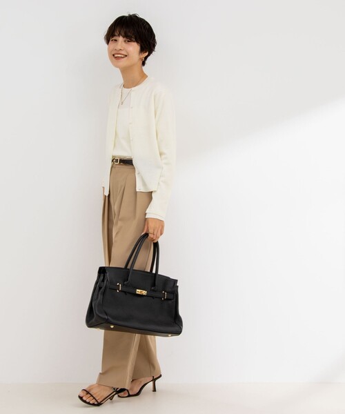 NOLLEY'S Sophi カーディガン 「手洗い可能」ウール100%クルーネック