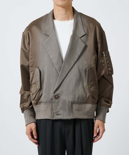 TAAKK ターク TAILORED MA-1 JACKET TAAKK - 【ラスト1点】TAILORED MA-1 JACKET / テーラード エム