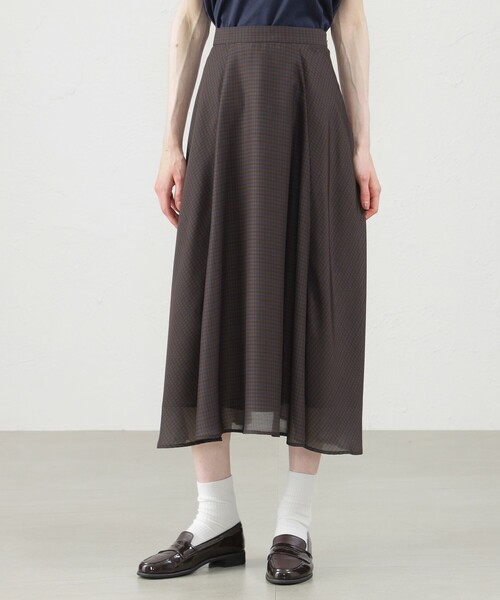 MACKINTOSH PHILOSOPHY スカート ビエラチェックフレアスカート