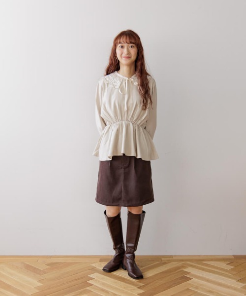 flower つけ襟 付け襟 ビンテージライクレースカラー : ZOZOTOWN Yahoo
