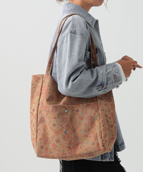 BAYFLOW（ベイフロー） トートバッグ 「2WAY仕様」ペイズリー2ハンドル