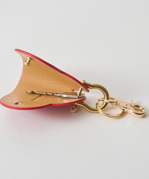 【新品未使用】HASHIBAMI ブラック マルチキーケース HASHIBAMI 【Ha-2509-615 スモールフラワー キーケース】ブラック