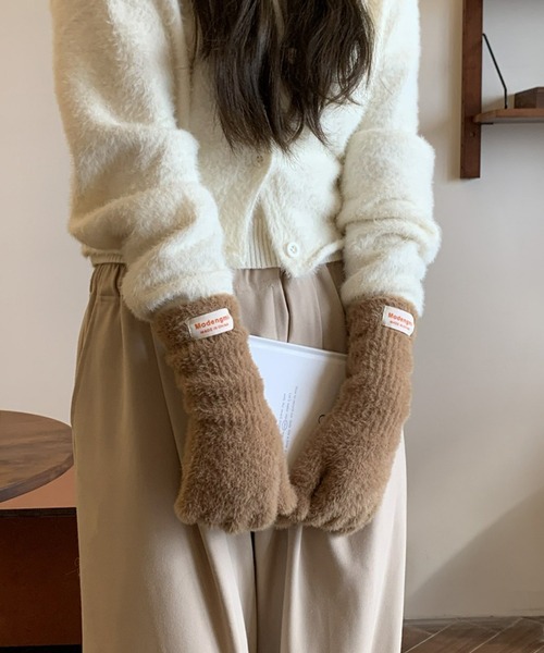 13号兎毛皮～手袋～W 68 G パンツ～Mワンショルダー　M 両　面ブラウス 13号兎毛皮～手袋～W 68 G パンツ～MワンショルダーM 両面ブラウス