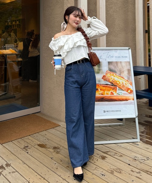 SUSPENDER LOOSE STRAIGHT DENIM | efu(エフ)official通販サイト