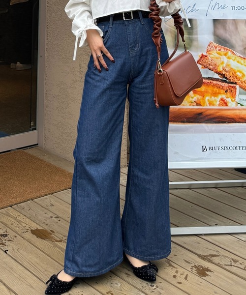 SUSPENDER LOOSE STRAIGHT DENIM | efu(エフ)official通販サイト