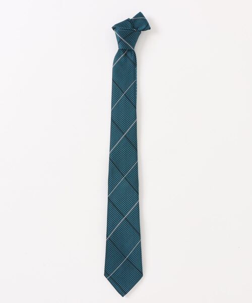 MEN'S BIGI（メンズビギ） ネクタイ チェック柄シルクネクタイ