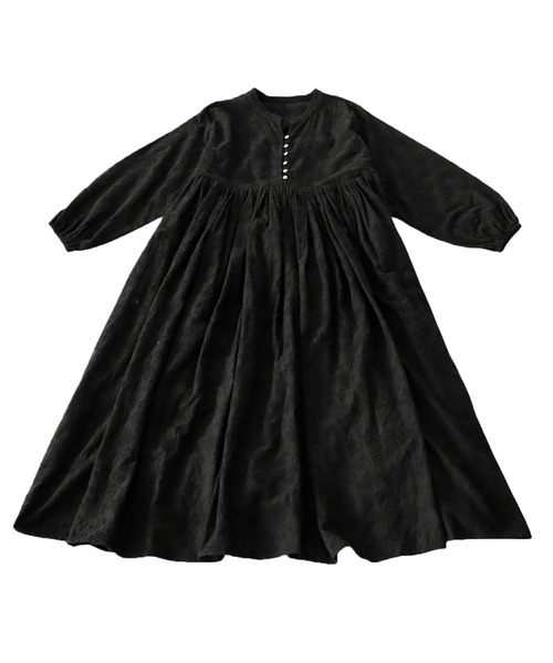 antiqua（アンティカ） ワンピース 刺繍デザインコットンワンピース