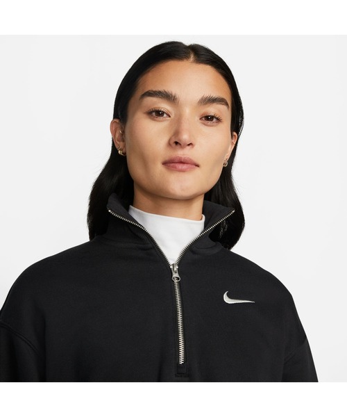 NIKE パーカー NIKE/ナイキ W NSW PHNX FLC QZ CROP