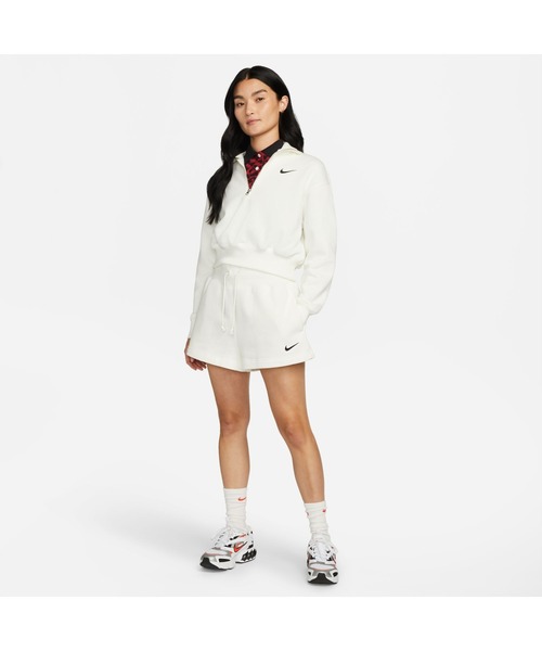 NIKE パーカー NIKE/ナイキ W NSW PHNX FLC QZ CROP