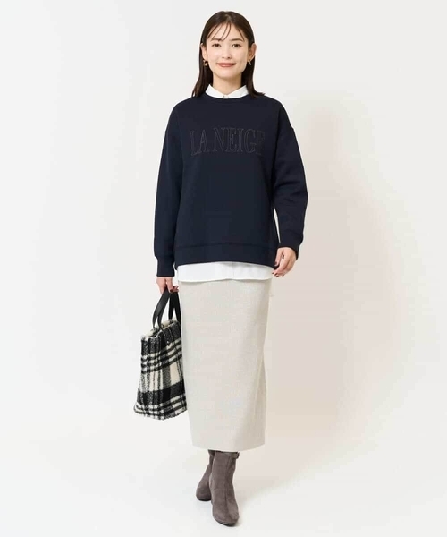 ラメニットナロースカート ラメニットナロースカート｜ムルーアの通販｜&mall（アンド