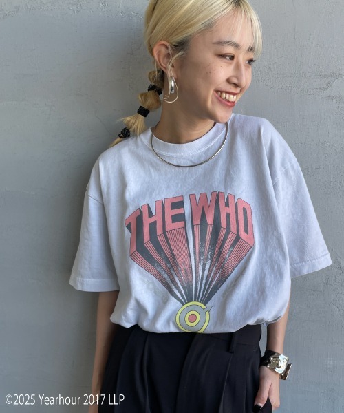 【GOOD ROCK SPEED】THE WHO ロゴT ホワイト GOOD ROCK SPEED tシャツ 「GOOD SPEED/グッドロックスピード