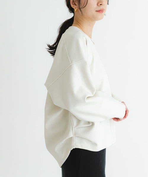 tシャツ ダンボールコクーンスウェット レディース