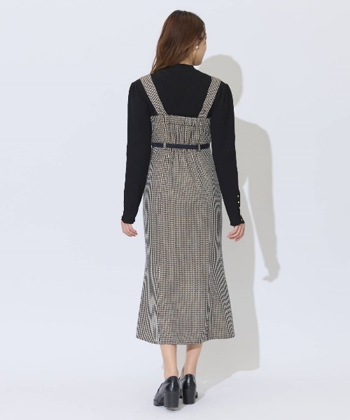 ご先約】ビアズリー コットン ジャガード レース 刺繍 ワンピース