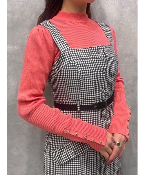 ご先約】ビアズリー コットン ジャガード レース 刺繍 ワンピース