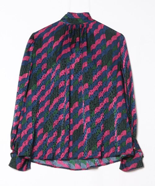 RUMCHE 「RUMCHE」 長袖ブラウス S ネイビー レディース : ZOZOTOWN  