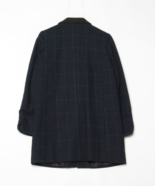 HARRIS TWEED（ハリスツイード） チェック柄チェスターコート