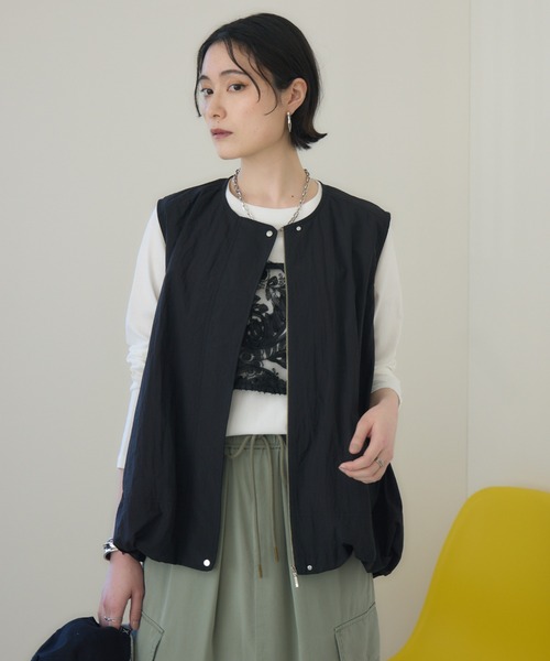 Paradise Picnic ベスト ジレ Dignite Collier バルーンジレ