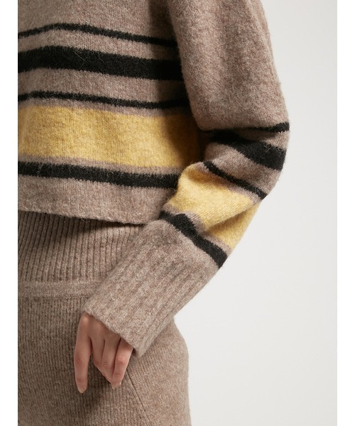 「styling/」 タートルネックニット FREE ホワイト レディース_画像7