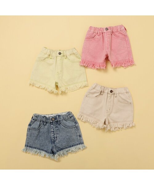 DIA フリンジ ショート パンツ d.i.a】サイドフリンジショートパンツ☆サイズ24インチ