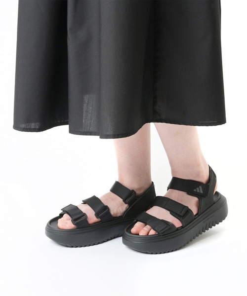 幸せなふたりに贈る結婚祝い adidas サンダル ADIDAS アディダス SLYN SANDAL W スライン 靴