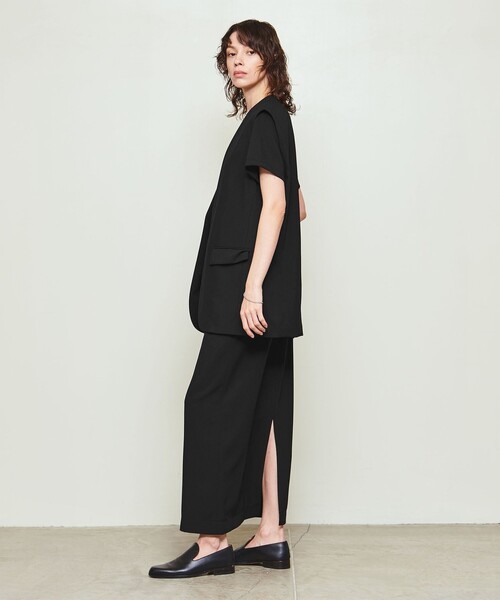 UNITED ARROWS  ウールジレ UNITED ARROWS ベスト ジレ タスマニア ウール サージ 5ボタン