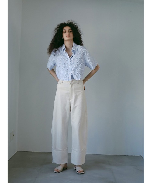 HER. パンツ ロールアップカーブパンツ レディース : ZOZOTOWN Yahoo