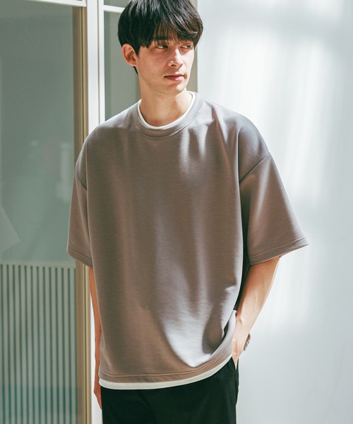 tシャツ ダンボールレイヤー半袖T / 323570 メンズ | LAKOLE | 03
