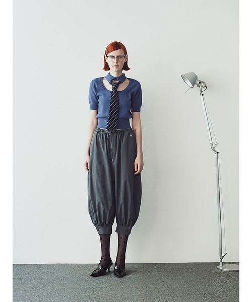 SORIN カーディガン Interlock Shirt Collar Half Sleeves Top