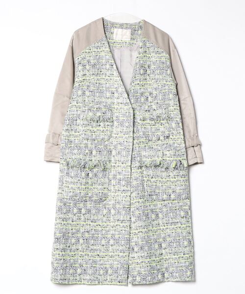 GRACE CONTINENTAL（グレースコンチネンタル） ノーカラーコート 36