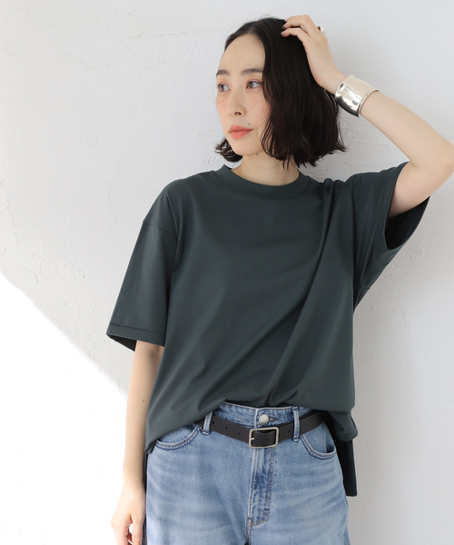 ATON tシャツ ATON(エイトン) 別注 SUVIN60/2 SEMI ROUND-HEM T