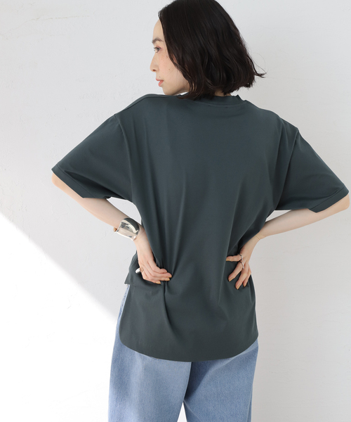 ATON tシャツ ATON(エイトン) 別注 SUVIN60/2 SEMI ROUND-HEM T