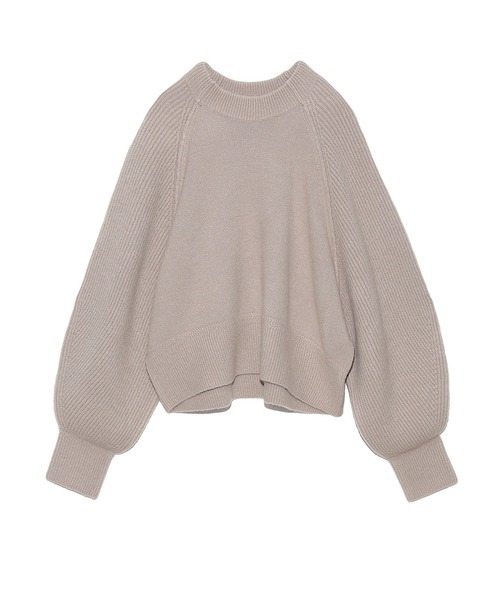 [Mila Owen]do Ла Манш рукав вязаный 1 бирюзовый голубой женский 