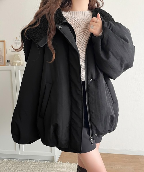 Java ブルゾン アウター 「JaVaジャバコラボ」セーラー風カラーが