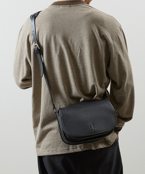 SLOW ショルダーバッグ スロウ / shrink-mail bag- シュリンクレザー