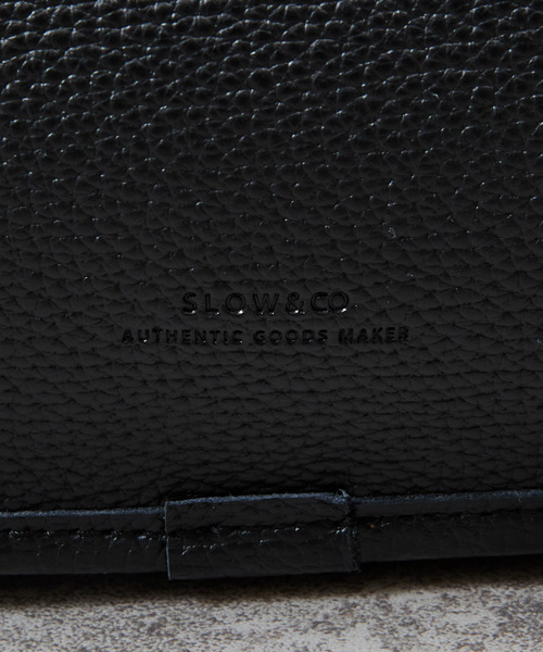 ショルダーバッグ SLOW スロウ / shrink-mail bag- シュリンクレザーショルダーバッグ 牛革メールバッグ / 858S60Rの画像