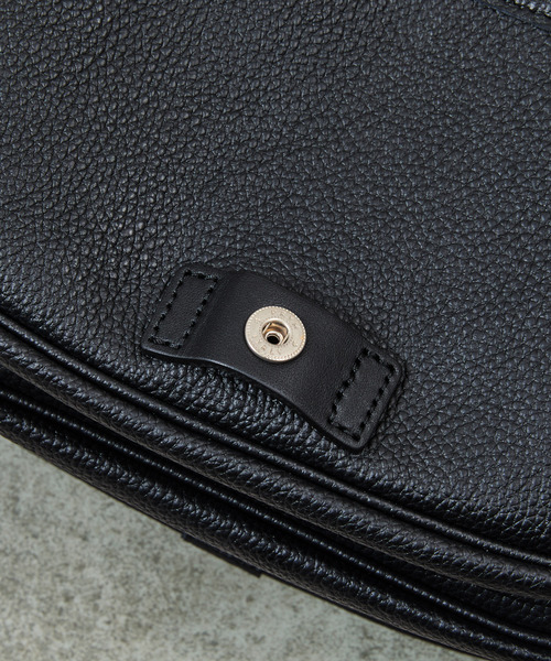 ショルダーバッグ SLOW スロウ / shrink-mail bag- シュリンクレザーショルダーバッグ 牛革メールバッグ / 858S60Rの画像