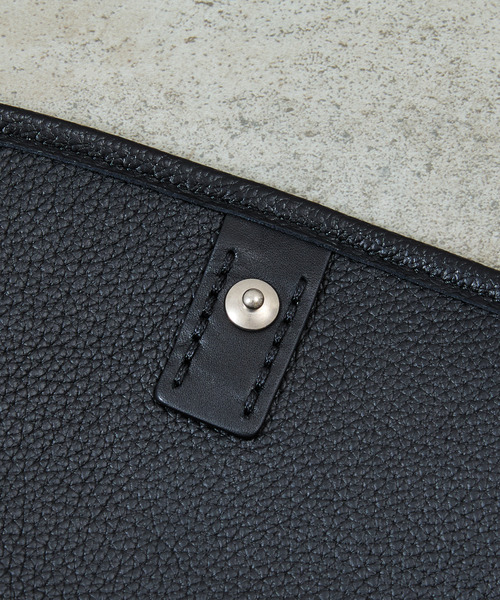 ショルダーバッグ SLOW スロウ / shrink-mail bag- シュリンクレザーショルダーバッグ 牛革メールバッグ / 858S60Rの画像